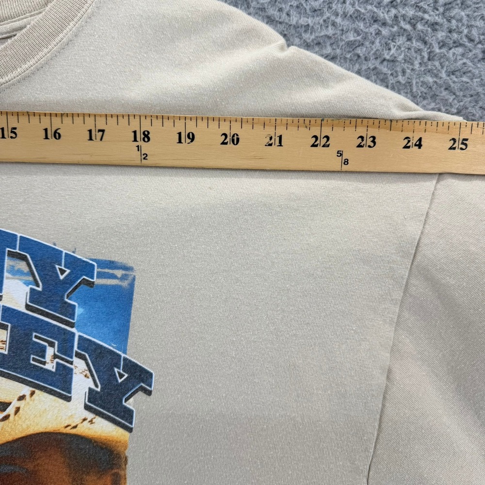 Kenny Chesney Flip Flop Summer Tour 2007 T-Shirt Tan Men 2XL Gildan Ultra Cotton - Picture 9 of 16